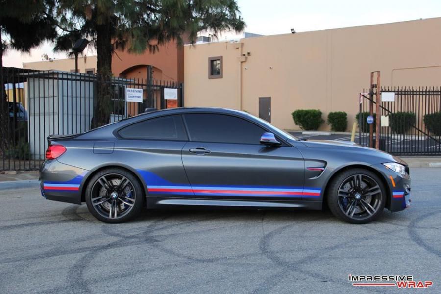  BMW M4 Coupe by Impressive Wrap 2016 года  (фото 9 из 12)